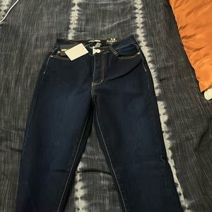 Supernatural high rise jeans dark wash size 7